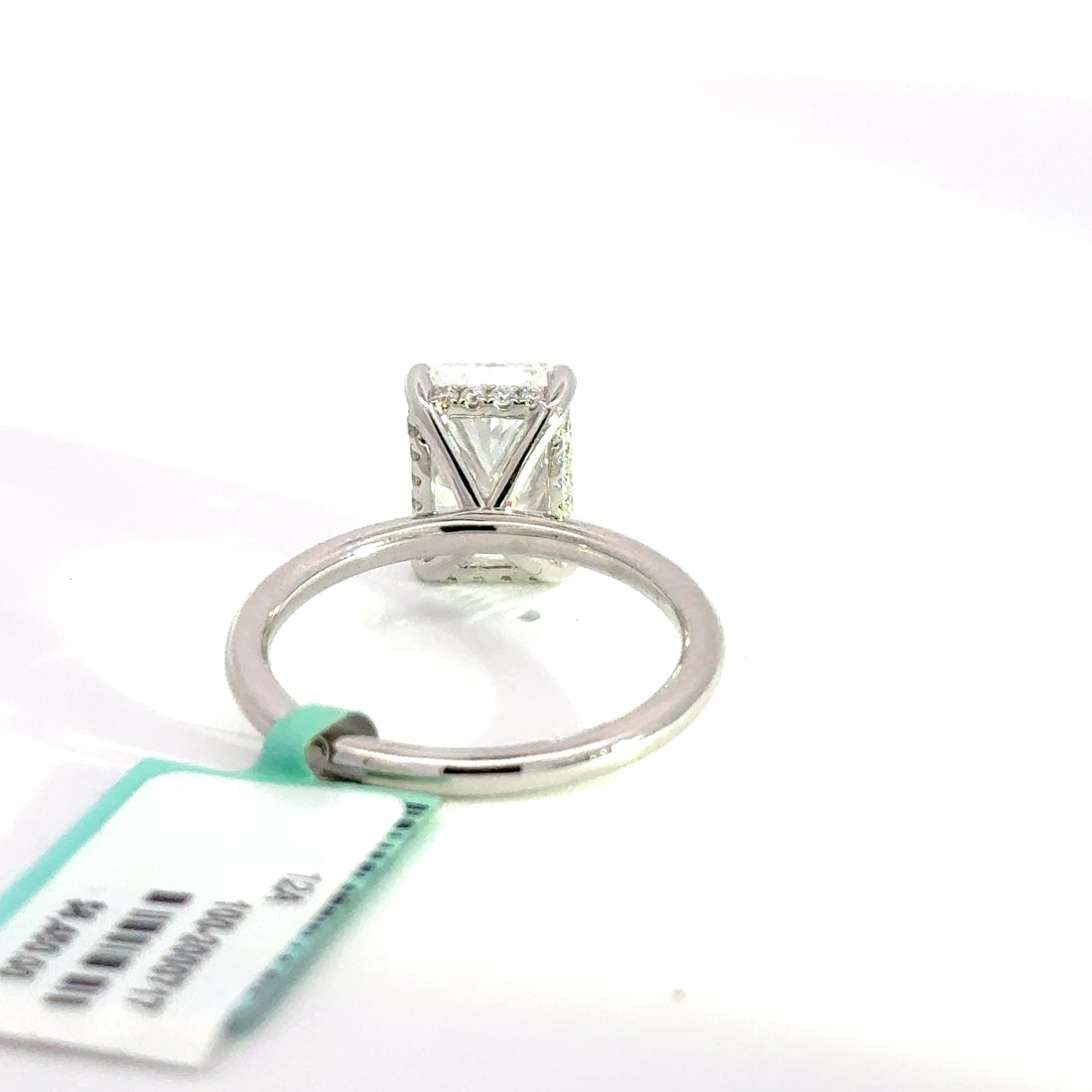 3.20 CTW Radiant-Cut Lab Grown Diamond Engagement Ring