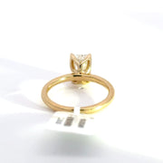 2.04 CTW Emerald-Cut Lab Grown Diamond Engagement Ring view 4