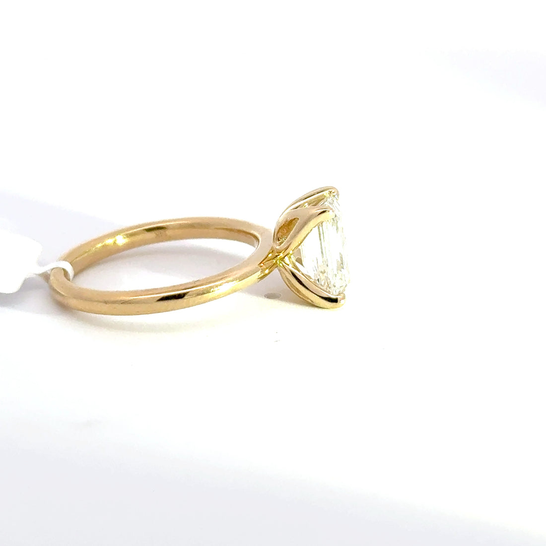 2.04 CTW Emerald-Cut Lab Grown Diamond Engagement Ring