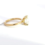 2.04 CTW Emerald-Cut Lab Grown Diamond Engagement Ring view 5