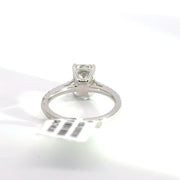 2.25 CTW Emerald-Cut Lab Grown Diamond Engagement Ring view 4