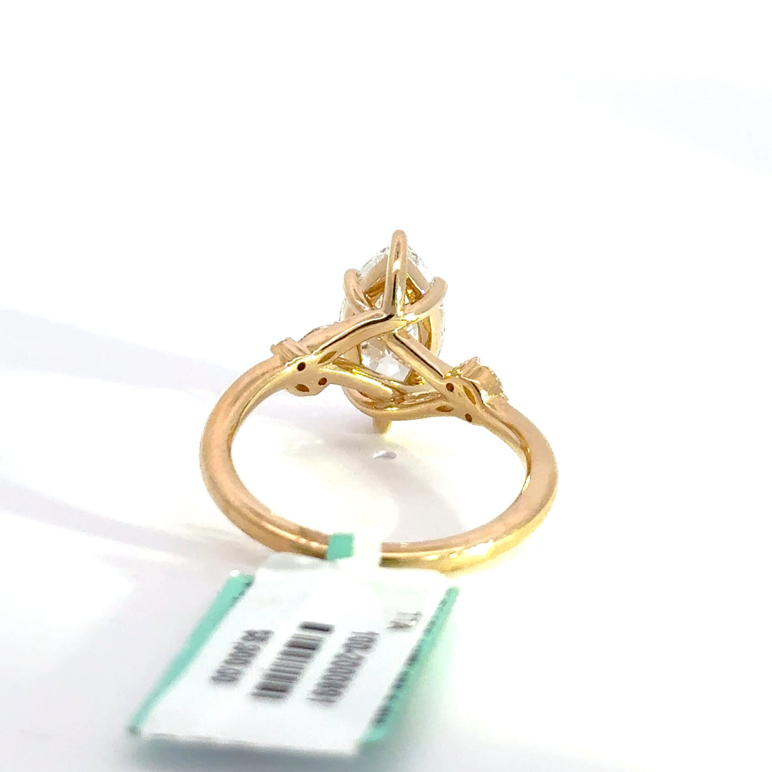 2.16 CTW Marquise-Cut Lab Grown Diamond Engagement Ring