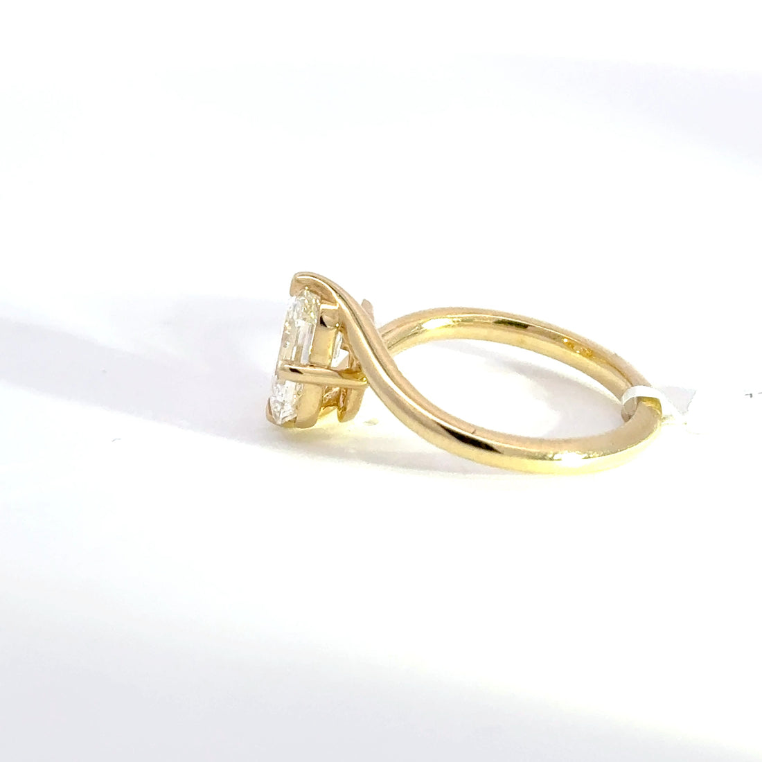 2.00 CTW Emerald-Cut Lab Grown Diamond Engagement Ring