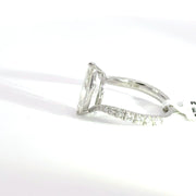 2.63 CTW Marquise-Cut Lab Grown Diamond Engagement Ring view 3