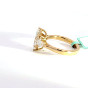 2.55 CTW Marquise-Cut Lab Grown Diamond Engagement Ring view 3
