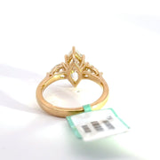 2.55 CTW Marquise-Cut Lab Grown Diamond Engagement Ring view 4
