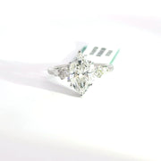 2.36 CTW Marquise-Cut Lab Grown Diamond Engagement Ring view 2