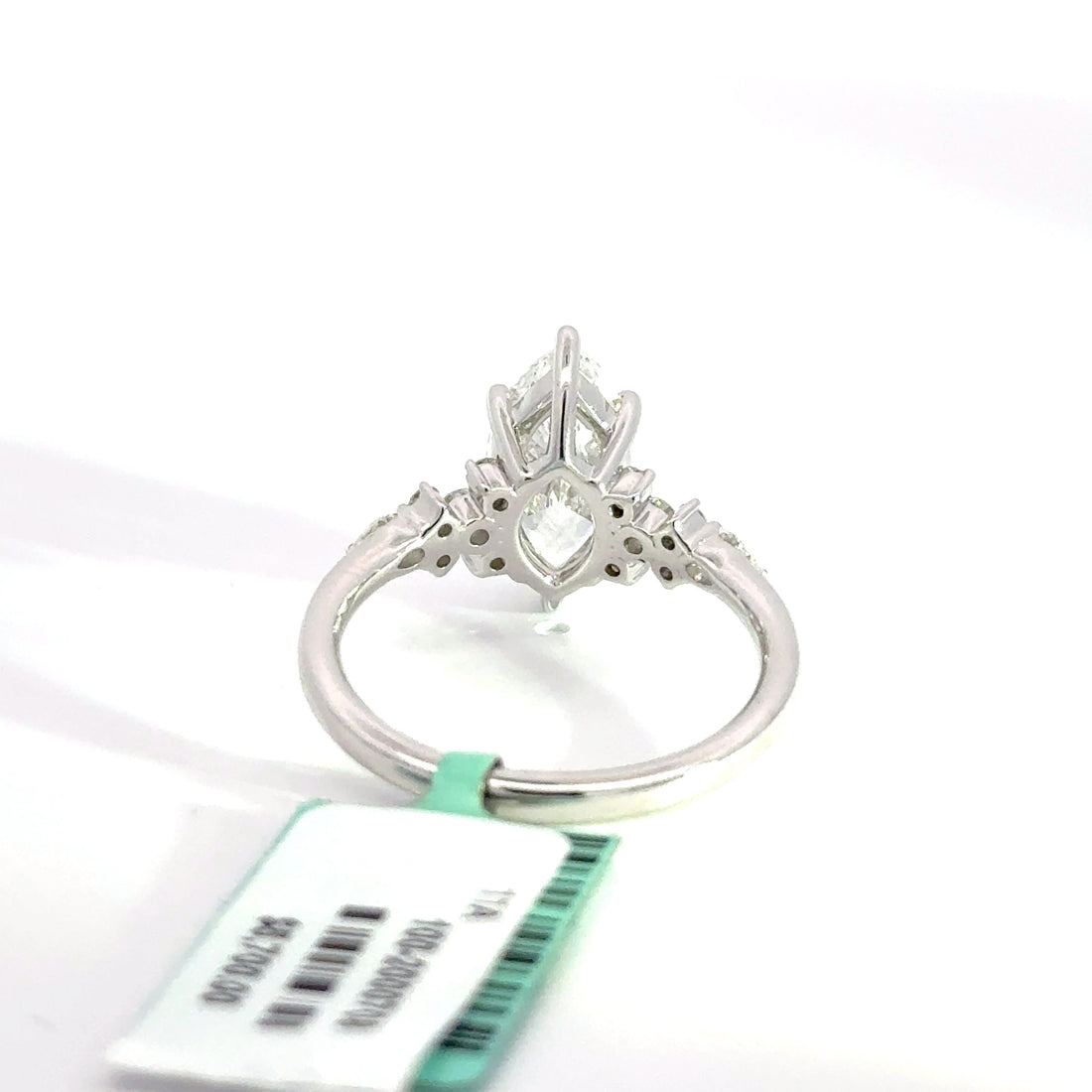 2.36 CTW Marquise-Cut Lab Grown Diamond Engagement Ring