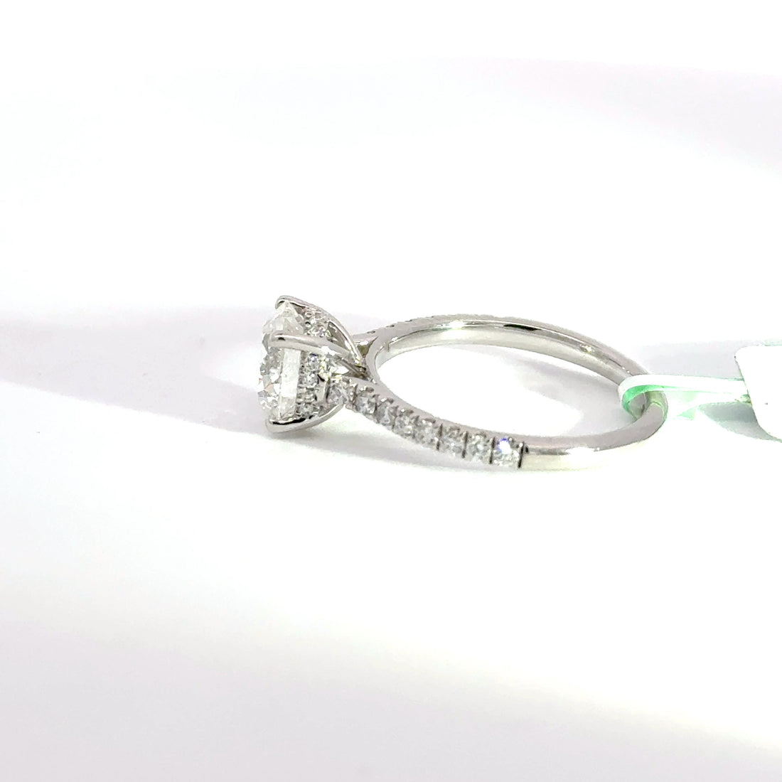 2.35 CTW Round-Cut Lab Grown Diamond Engagement Ring