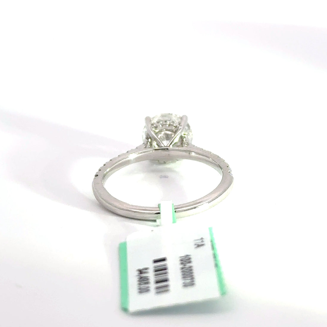 2.35 CTW Round-Cut Lab Grown Diamond Engagement Ring