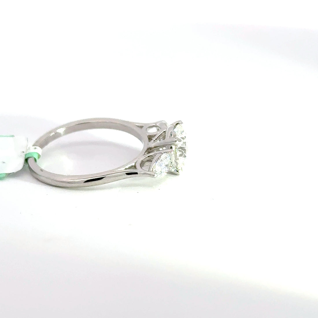 1.92 CTW Round-Cut Lab Grown Diamond Engagement Ring