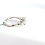 1.92 CTW Round-Cut Lab Grown Diamond Engagement Ring view 5