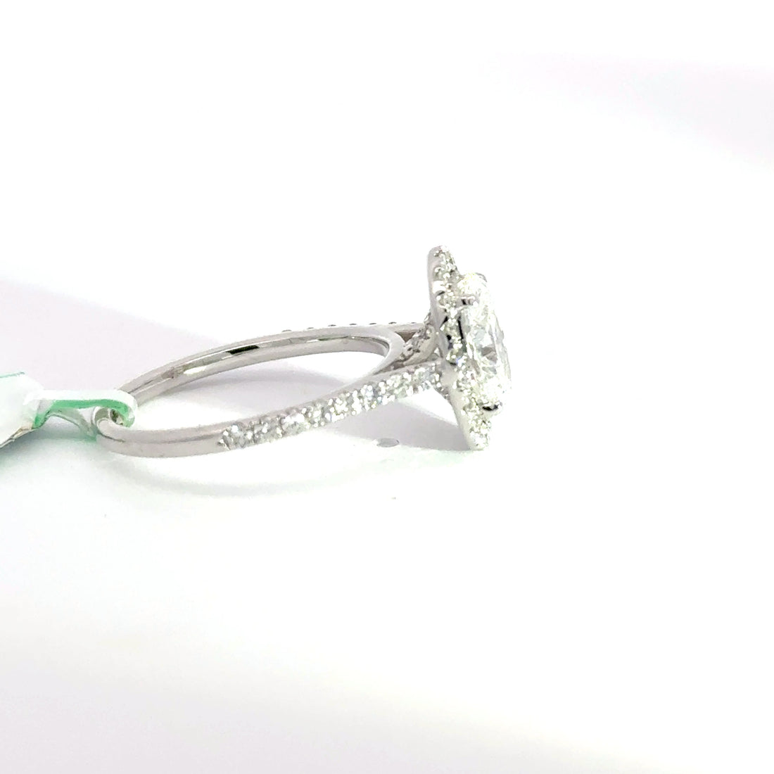 2.00 CTW Oval-Cut Lab Grown Diamond Engagement Ring