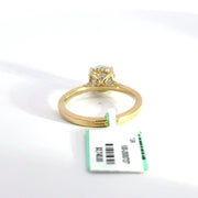 1.69 CTW Round-Cut Lab Grown Diamond Engagement Ring view 4