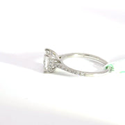 1.83 CTW Princess-Cut Lab Grown Diamond Engagement Ring view 3