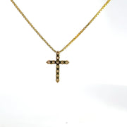 0.47 CTW Lab-Grown Diamond Cross Pendant view 4