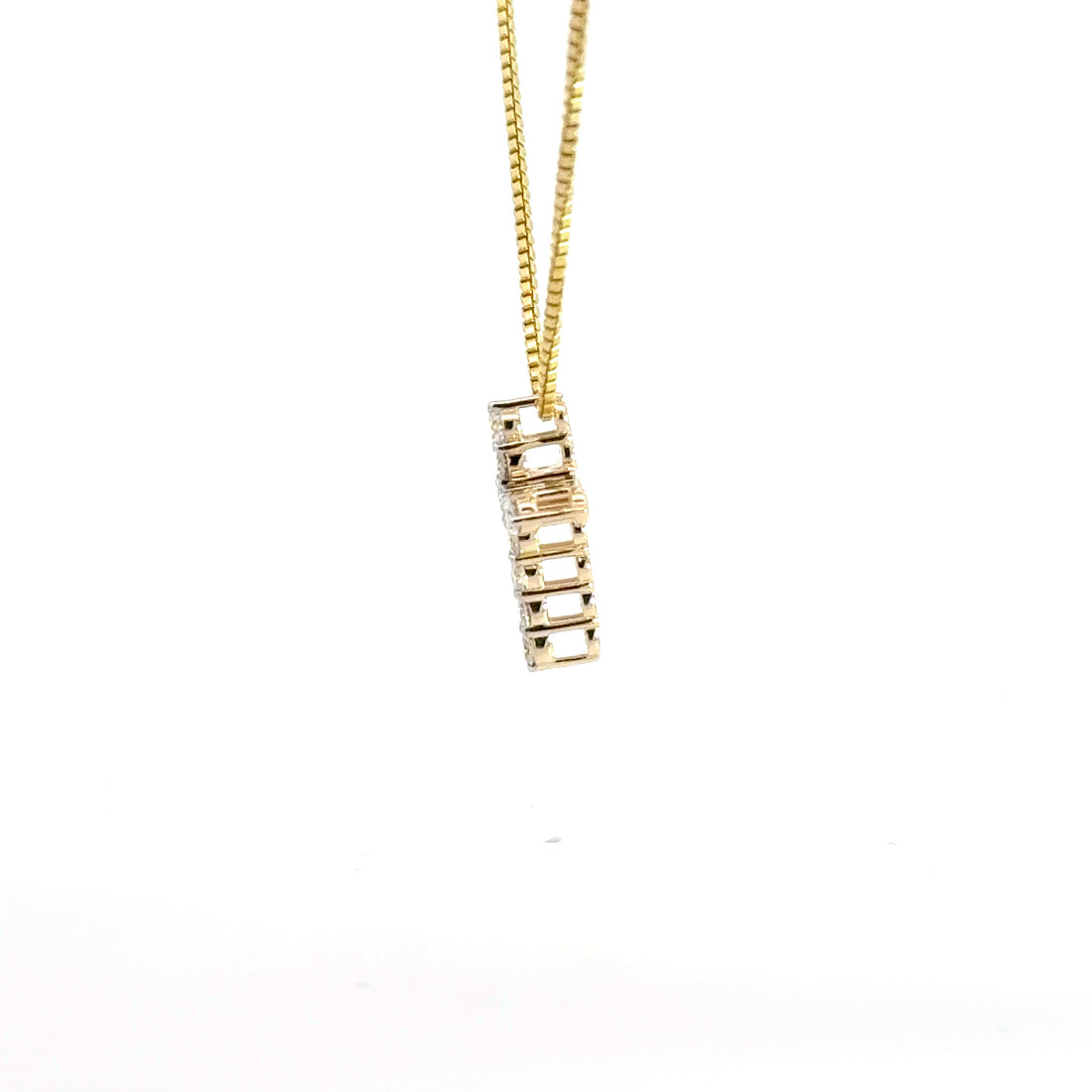 0.49 CTW Lab-Grown Diamond Cross Pendant