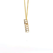0.49 CTW Lab-Grown Diamond Cross Pendant view 3