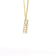 0.49 CTW Lab-Grown Diamond Cross Pendant view 5