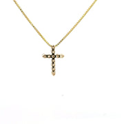 0.49 CTW Lab-Grown Diamond Cross Pendant view 4