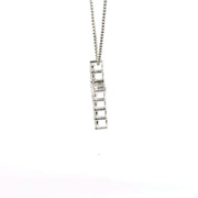 1.00 CTW Lab-Grown Diamond Cross Pendant view 3