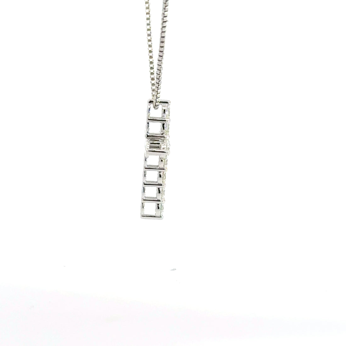 1.00 CTW Lab-Grown Diamond Cross Pendant