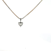 1.00 CTW Heart Lab-Grown Diamond Pendant view 4