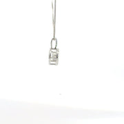 0.60 CTW Floating Lab-Grown Diamond Pendant view 5