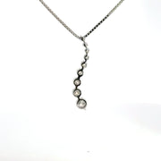 1.00 CTW Lab-Grown Diamond Journey Pendant view 4