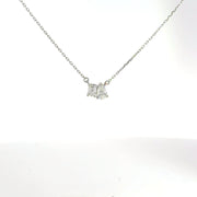 0.39 CTW Lab-Grown Diamond Toi Et Moi Necklace view 2