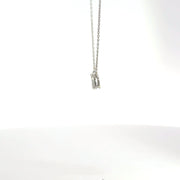 0.39 CTW Lab-Grown Diamond Toi Et Moi Necklace view 3