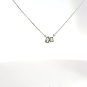0.39 CTW Lab-Grown Diamond Toi Et Moi Necklace view 4