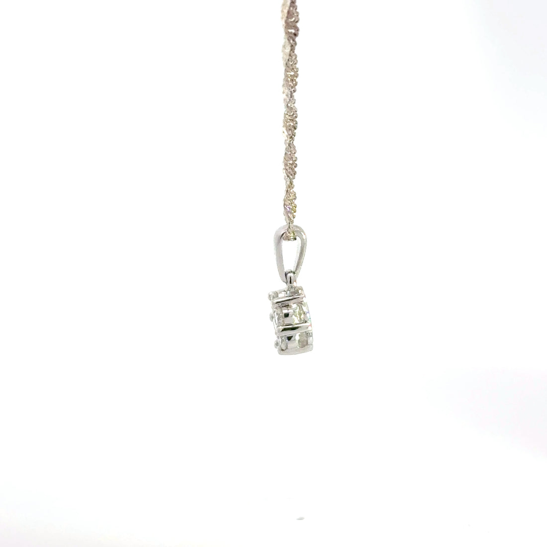 0.47 CTW Lab-Grown Diamond Cluster Pendant