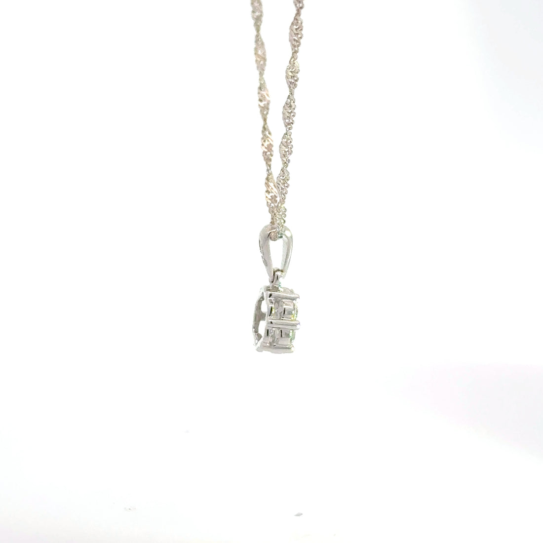 0.47 CTW Lab-Grown Diamond Cluster Pendant