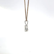 0.50 CTW Pear Lab-Grown Diamond Pendant view 3