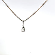 0.50 CTW Pear Lab-Grown Diamond Pendant view 4