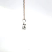 0.50 CTW Pear Lab-Grown Diamond Pendant view 5
