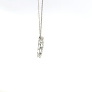 0.84 CTW Lab-Grown Diamond Emerald Circle Necklace view 5