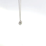 0.25 CTW Lab-Grown Diamond Halo Necklace view 5