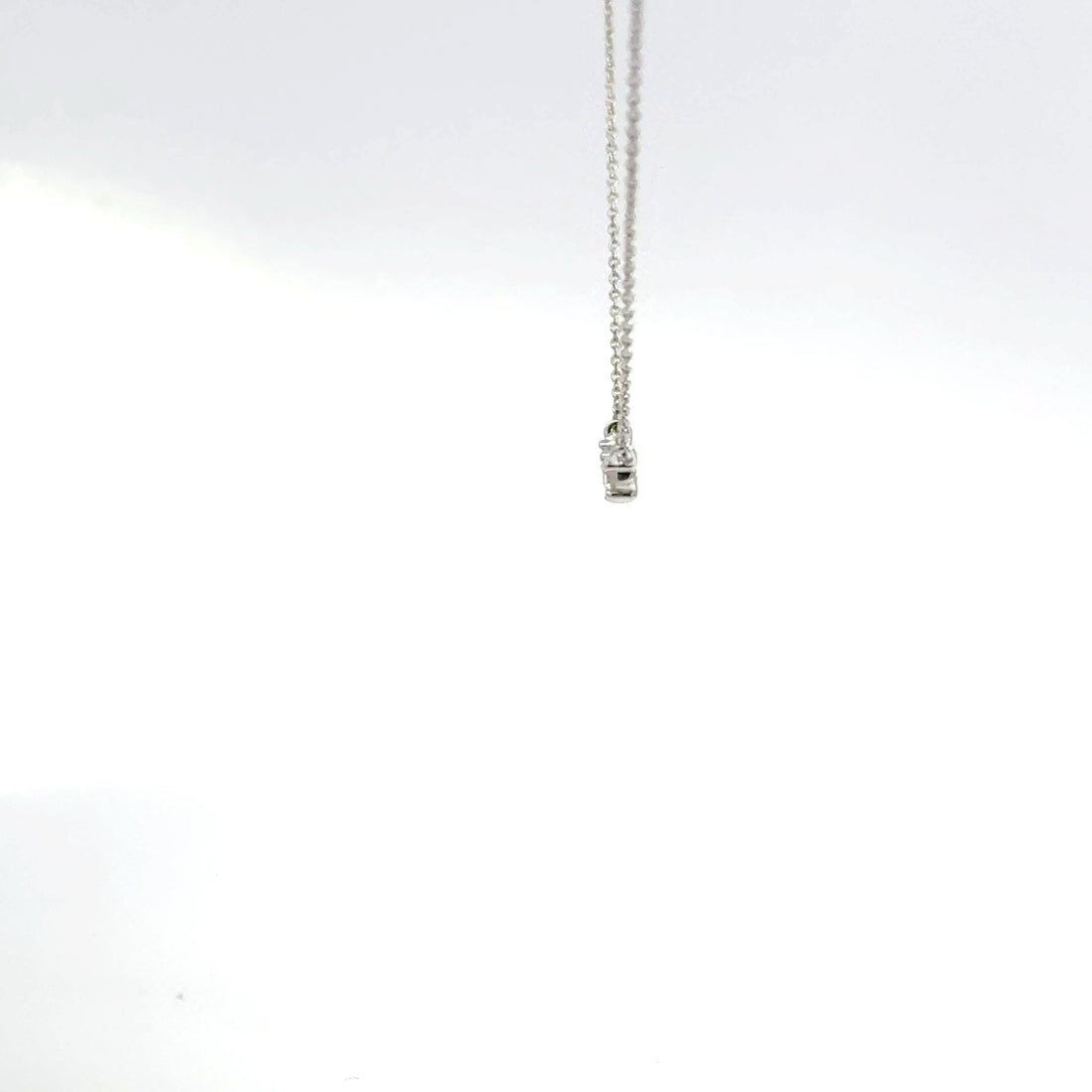 0.11 CTW Dainty Accent Stone Lab-Grown Diamond Necklace