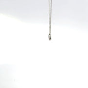 0.11 CTW Dainty Accent Stone Lab-Grown Diamond Necklace view 3