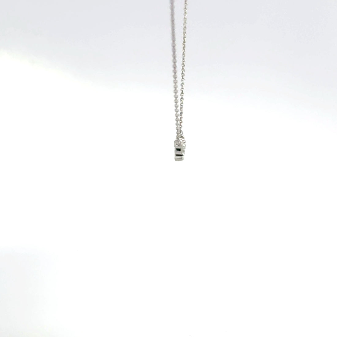 0.11 CTW Dainty Accent Stone Lab-Grown Diamond Necklace