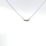 0.11 CTW Dainty Accent Stone Lab-Grown Diamond Necklace view 4