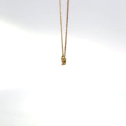 0.11 CTW Dainty Accent Stone Lab-Grown Diamond Necklace view 3