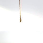 0.11 CTW Dainty Accent Stone Lab-Grown Diamond Necklace view 5