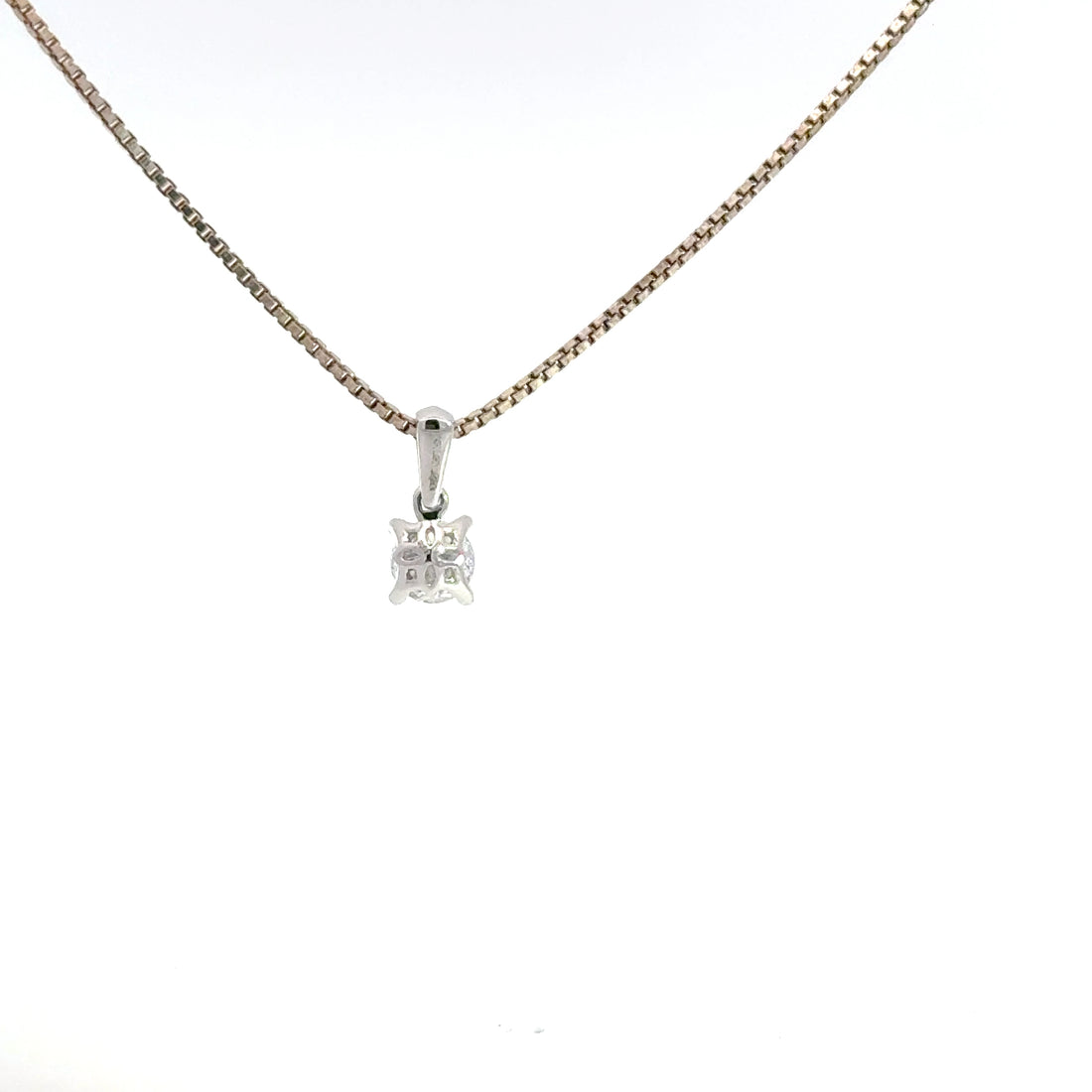 0.50 CTW Round Lab-Grown Diamond Pendant
