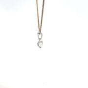 0.50 CTW Round Lab-Grown Diamond Pendant view 5