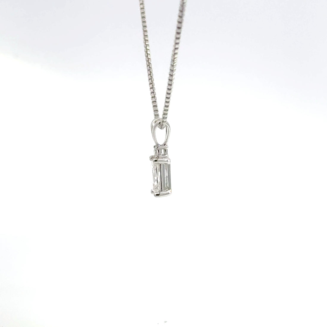 1.03 CTW Radiant Lab-Grown Diamond Pendant