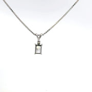 1.03 CTW Radiant Lab-Grown Diamond Pendant view 4