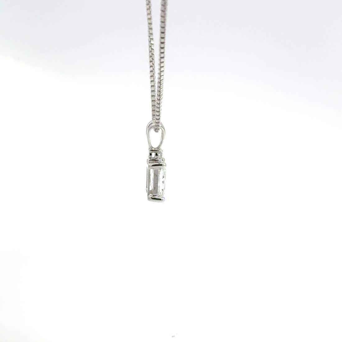 1.03 CTW Radiant Lab-Grown Diamond Pendant